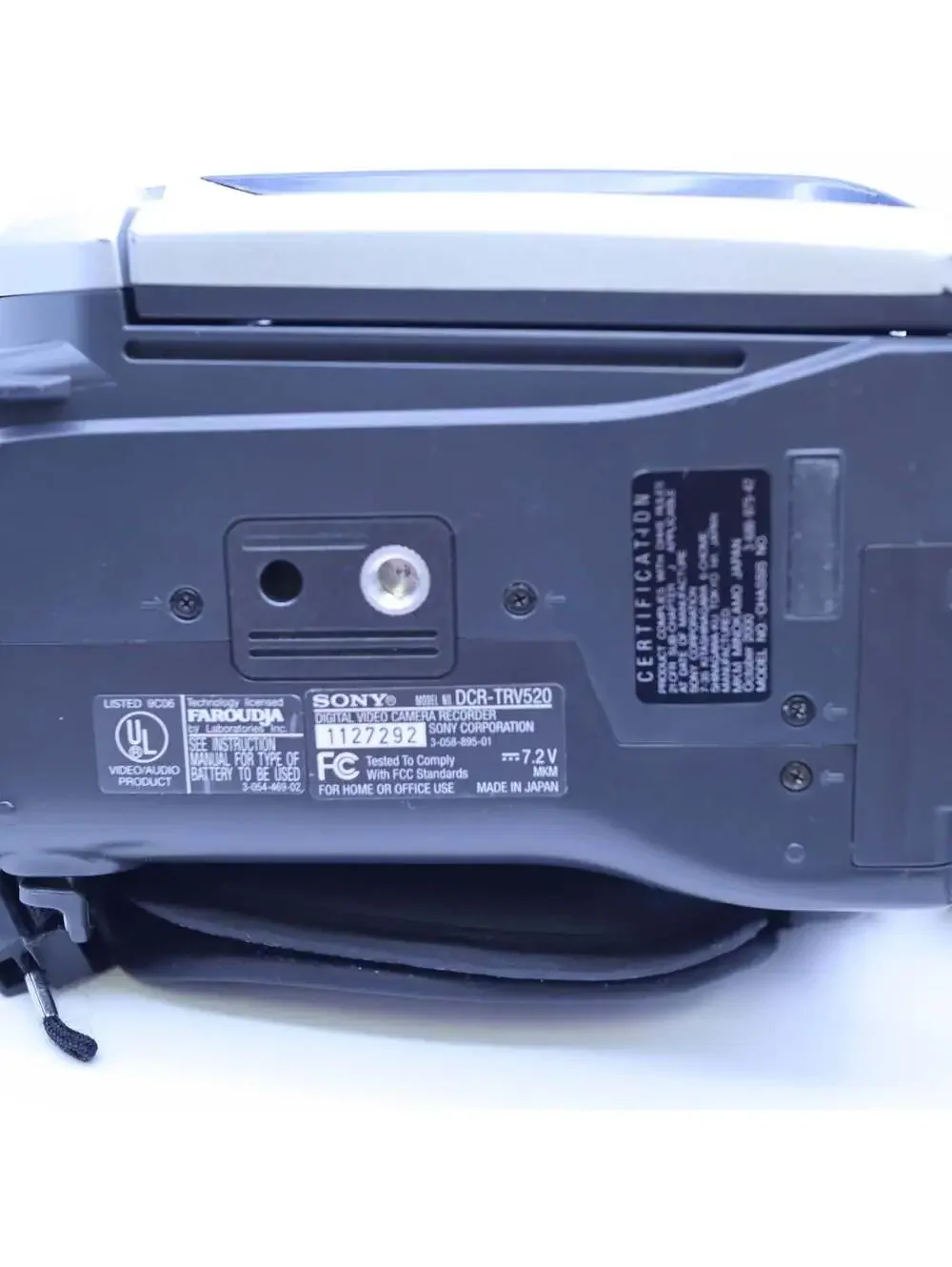 Sony DCR-TRV520 Digital8 Camcorder Hi8 8mm Video Transfer VCR Bundle Tested Bag
